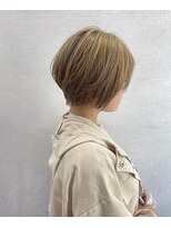 ジーナ 西荻窪(Zina)&nbsp;【CELINE西荻窪】くびれショート×ミルクティーベージュ