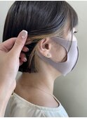 耳掛けするとチラリ【イヤリングカラー】