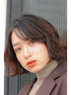 フラミューム 本厚木店(flammeum) ウェーブボブ