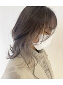 【LUFE町田】ホワイトラベンダーベージュインナーカラー担当三宅