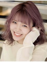 ビューティービースト 浦添店(beauty beast)&nbsp;ケアブリーチ×ピンクパープル