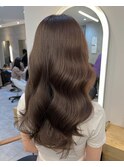 大人かわいい20代30代40代小顔ショコラベージュ1Zina船橋