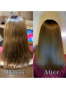 フィールド(field) 12髪質改善ストレート☆トリートメント/縮毛矯正/髪質改善