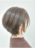 秋冬おすすめ!スタイリング楽チン骨格補正ショートヘア