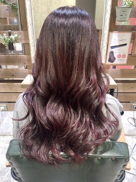 テトテ 門戸厄神店(tetote) 【tetote川崎のサロンスタイル】チェリーピンクカラー