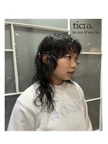 チクロ(ticro) 【チクロ】ロング　パーマ