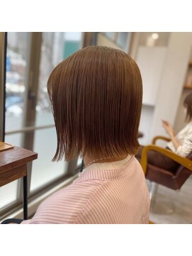 アピューズ ヘアー 三宮(Apiuz Hair) Apiuz Hair 切りっぱなしボブ