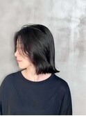 大人女子の切りっぱなし外ハネボブ 長堀橋×谷町六丁目