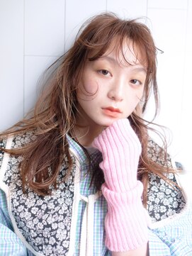 アルバム 渋谷パルコ(ALBUM) インナーカラーレイヤーカット_大人ガーリーチョコレート_69176