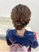 浴衣におすすめ☆大人アップスタイル