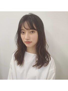 ガーランド (Garland) 【Garland/表参道】透明感ブラウンカラー×シースルーバング