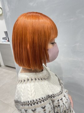 ナンバー 大分中央町店(N°) 【ERIKA】@ek07__number　 ☆流行のオレンジカラー☆