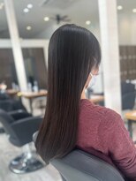 アトリエコア(Atelier Coa) ミルクティーベージュカラーくびれヘアグレージュカラー韓国