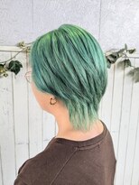 美容室 M&nbsp;グリーンカラー