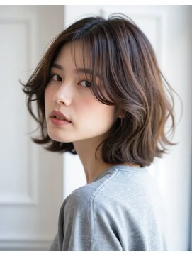 ペスカ 博多駅前店(pesca) ★20代30代40代/小顔似合わせカットショートレイヤーボブ030