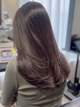 ソヨン 金山店(SOYON) ロングレイヤー/オリーブグレージュ/アッシュグレー/ワンカール