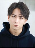 ナチュラルアップバング