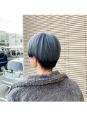 ホワイトアッシュショート
