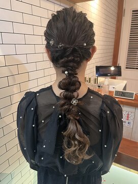 オーブ ヘアー リリー 博多2号店(AUBE HAIR lily) 結婚式ヘアセット