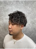 パーマ ツーブロック メンズカット/メンズパーマ/葛西ヘッドスパ
