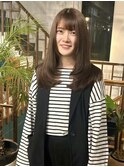 ザクザクレイヤー/アッシュブラウン/くびれ/髪質改善/金山