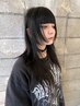 【平日・学割U24】カット＋ケアカラー+クイックトリートメント