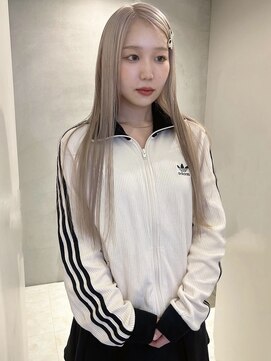 ペレ アネックス 大阪梅田茶屋町店(PELE ANNEX) くびれヘア/アプリコットオレンジ/夏のヘアアレンジ/梅田