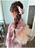 サイド編みおろし