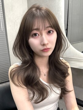 オニキス(ONYX) T173くびれヘアミルクティーブリーチなしダブルカラー表参道