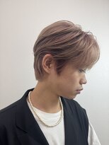 ステージ(STAGE)&nbsp;ピンクグレージュ　メンズボブ