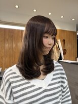 ニーイチイチ(211)&nbsp;ショコラブラウン/ミディアムレイヤーカット