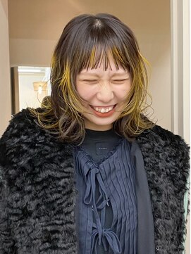 パークレーン アイス イヴェン アネックス(PARK LANE ICI yeven.anx) ブリーチカラーデザインカラーブリーチなしカラーレイヤー