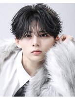 アストラ(ASTRA)&nbsp;MEN’S HAIR/波巻きツイストスパイラル/リバースセンターパート