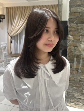 ザザ ZA/ZA 目白 レイヤーカット♪顔周りレイヤー/目白美容室