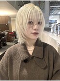 【池崎】冬に映える!ハイトーンブロンド×ナチュラルレイヤー