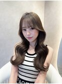 大人ガーリー/似合わせカット/ミディアムレイヤーカット/銀座