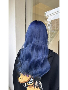 タイドヘア 茨木店(TIDE HAIR) アクアブルー