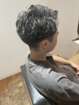 ビアンコカーロ 用賀店(Bianco caro) ラフパーマ/ツーブロック/アクティブショート