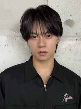 ガーデンタチカワネクスト(garden tachikawa next) 【竹嶌】大人男子シースルーセンターパートナチュラルヘア