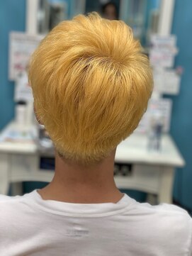 アラワラブルー(arrawarra blue) ハイトーンおしゃれマッシュ/20/倉敷/白楽町