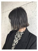 ノア ヘアデザイン 町田店(noa Hair Design) 切りっぱなしボブ×ダークグレージュ