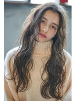 リアン(Lien)&nbsp;Lien☆フォギーグレージュ×ロングウェービー×ローライト　立川