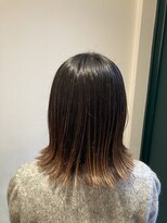 キー(KEY) 切りっぱなしボブ