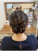 ロングシニヨンアレンジ【ヘアアレンジ　立川南/国分寺/立川】