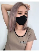 エゴル ナゴヤサカエ(ENGOL NAGOYA SAKAE)&nbsp;ラベンダーピンク/ラベンダーカラー/ハイトーンカラー