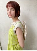 Siena &nbsp;&nbsp;小顔タイトボブ×ブラッドオレンジ　渋谷