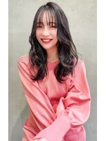 リベルテ銀座20代 ゆる巻き×ラベンダーアッシュ