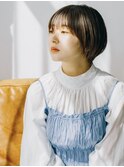 大人小慣れ/マッシュバングショート