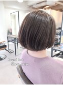 【PURE PLACE×北島】 ラウンドボブ×シアーベージュ