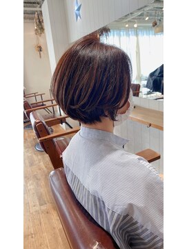 ヘアスペース リズム グリーン(Hair space Rizm green) 似合わせカット×ハイライト 30代40代50代60代